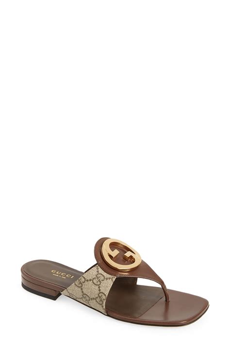 gucci blondie flip flop|Gucci Flip Flops sample.